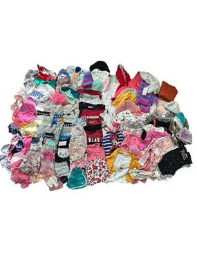 Mystery Lot of 0-12mos Baby Girl Clothes up to 20 Items or 5lbs